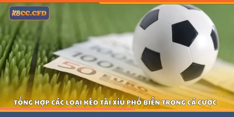 Các loại kèo tài xỉu phổ biến trong cá cược