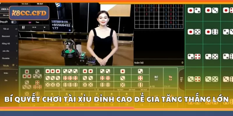 Bí quyết chơi tài xỉu đỉnh cao để gia tăng cơ hội thắng lớn