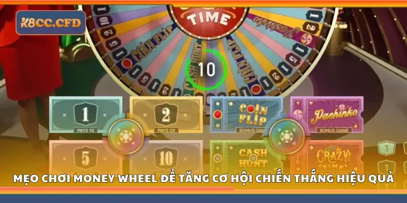 Mẹo chơi money wheel để tăng cơ hội chiến thắng hiệu quả