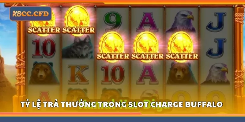 Tỷ lệ trả thưởng trong slot charge buffalo tại K8